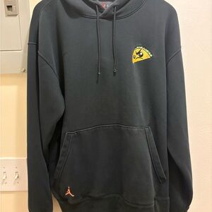 Men’s Jordan taco jay Black Hoodie size Large